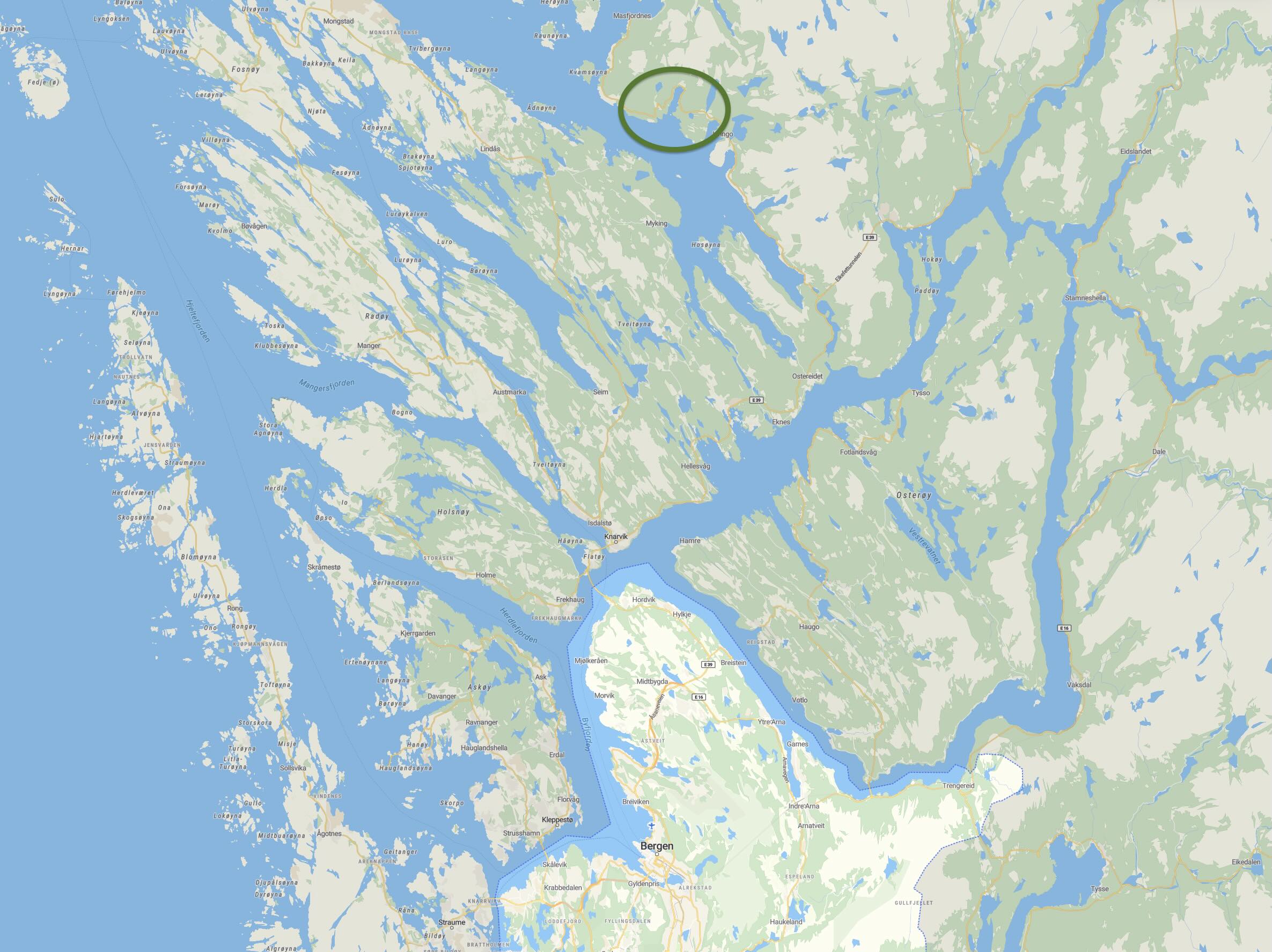 Masfjorden, Bergen, Norway